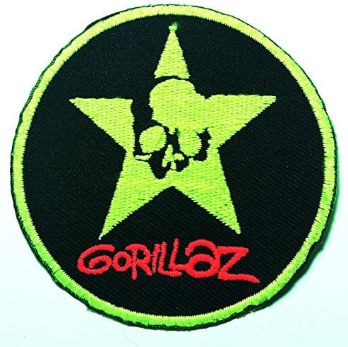 Gorillaz Embroidery Iron on Patch with High Quality by Thanwa