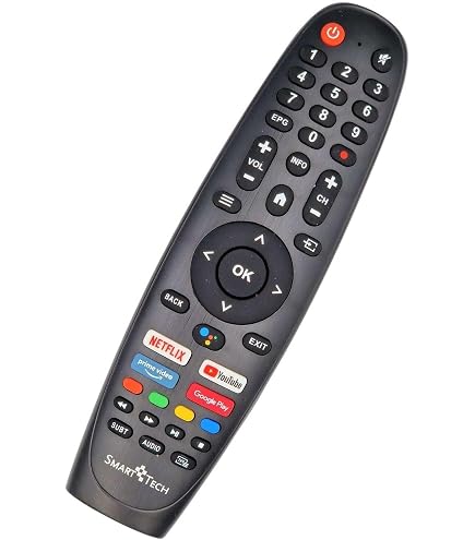 Telecomando Sostitutivo Per Smart TV JTC JAY-Tech - Compatibile Con Modelli SG43U555J, SG58U5540J, S32H3165M E Altri