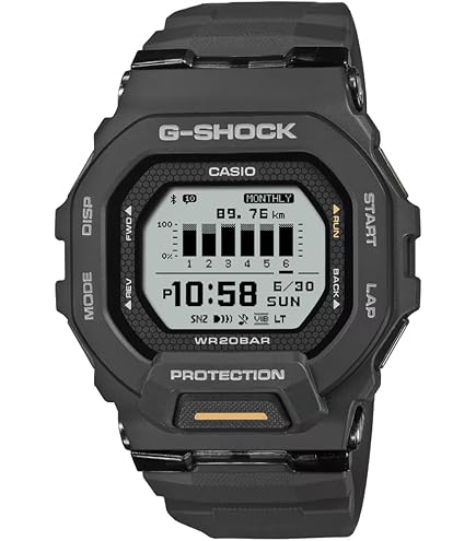 Casio G-Shock G-Squad GBD-H1000-8JR Herren-Armbanduhr , Grau