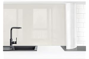 BILDERWELTEN Rivestimento cucina - Color sabbia marina 50 x 200 cm Premium