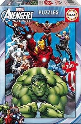 Educa - 15933 - Puzzle Classique - Avengers - 200 Pièces