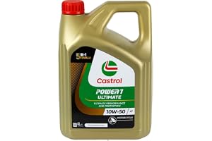 Castrol POWER1 ULTIMATE 10W-50 Fullt Syntetisk Motorcykelolja, 4L