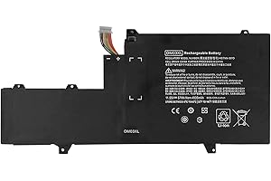 ASKC OM03XL HSTNN-IB7O 863167-171 Laptop Battery Compatible with HP EliteBook x360 1030 G2 1GY31PA Series Notebook OM03 HSN-I04C 863280-855 11.55V 57Wh/4935mAh 3-Cell