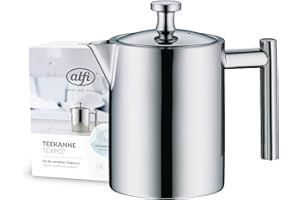 ‎ALFI alfi 2109000060 dzbanek do herbaty ze stali nierdzewnej polerowanej 0,6 l