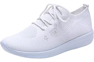 NOAGENJT Scarpe Antinfortunistiche Invernali Scarpe Scarpe Stringate Traspirante Outdoor Donna Sport Runing Mesh da Donna Scarpe Sportive Donna