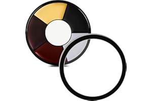 Unleash Your Creativity with Wonlonda Body Paint - 6 Color Bruise Wheel for SFX Halloween Cosplay Professional Non Toxic Skeleton makeup Vampire makeup Zombie makeup