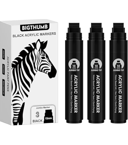 LYRA Graduate All Marker – 2 Mm, Schwarz, Wasserbasierte Tinte, Für Viele Oberflächen