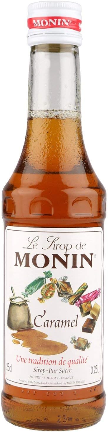 Monin Caramel Syrup, 250ml, Pack of 1