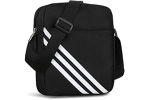 Lesbyit Waterproof Shoulder Bag for Men & Women, Adjustable Strap & Waterproof Small Crossbody Bag for Work, Travel, Hiking - Lightweight Shoulder Backpack whit 3 Pockets Design