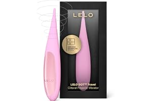LELO DOT Travel – Miniklitorisvibrator, exakt massagerare, Pink | Den precisa minivibratorn är diskret och resevänlig, med åttaformad rörelse och 8 njutningsinställningar