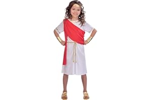 amscan Girls Roman Toga Girl Book Week Fancy Dress Costume
