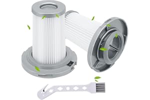 Rebirthcare 2 filtros ZR009005 filtro hepa aspirador para rowenta x-force flex 8.60/8.50 RH96 & X-PERT 6.60 RH68XX Filtros RH6838 RH6839 RH9639 RH9677 RH9678 RH9679 RH9680 RH9690 RH6821 RH6848 RH6877