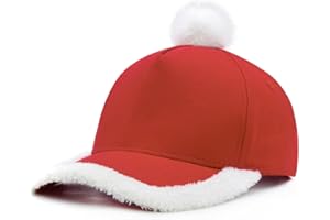 Stymora Casquette de Noël Santa - Bonnet de Père Noël Unisexe Adulte Réglable - Chapeau de Fête pour Hommes et Femmes - Cadeau de Vacances Idéal