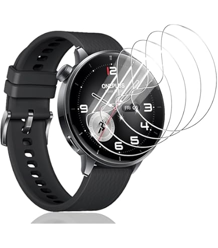 Installation Sans Bulles 2 Films Protection Écran Montre Circulaire ø24mm - BROTECT Anti-Rayures Ultra Clair Anti-rayures Montre