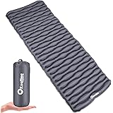 Isomatte Outdoor, Exqline Isomatte Camping Sport Ultraleicht Isomatte Aufblasbar Faltbar Isomatten Luftmatratze Camping Schla