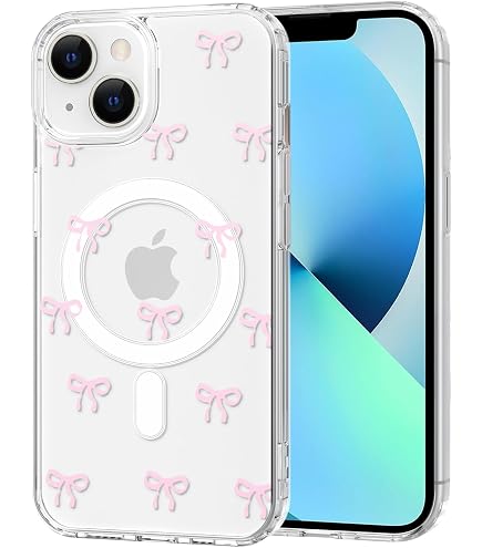 Yirlbey 2 Stück IPhone 12/12 Pro Hüllen – Transparent Mit Süßen Mustern, TPU, Stoßfest, Für Mädchen
