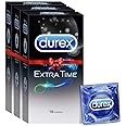Durex Extra Time Condoms for Men - 10 Count (Pack of 3)