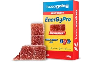 Keepgoing EnergyPro Gummy sabor Fresa 12uds x 25g