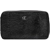 Calvin Klein LIZARD EMBOSSED LTHR MINI WALLET Kadın C&uuml;zdan, Siyah, Tek Beden