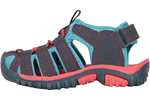 Mountain Warehouse Bay Kids Shandals - Neoprene Shoes Sandals, Comfortable Childrens Beach Shoes, Midsole, Adjustable Shoes - Footwear For Walking, Travelling