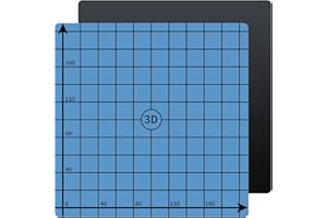 SOOWAY Flex Magnetic Zweischichtdruck-Hot-Bed-Aufkleber Build Surface Tape für 3D-Drucker Build Platform Hotbed (220x220 mm)