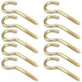 AKBELLİ GROUP A&ccedil;ık Piton Kanca Vida, Beyaz, 20x80 mm, 10 Adet, Avize Montaj Aparatı