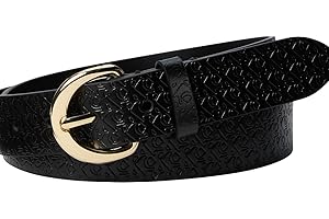 Calvin Klein Donna Cintura Classic Buckle 3,0 cm Cintura in Pelle