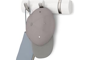 Umbra Flip Attaccapanni da parete con 3 ganci ribaltabili, Pioppo, Bianco