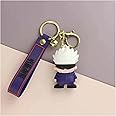 MALKIN® 1 Pc Gojo Keychain | Jujutsu Kaisen Merchandise | Jujutsu Kaisen Keychain | Keychain Anime | Jujutsu Kaisen Action Figure | Anime Keychain | Anime Merch | Gojo Satoru Action Figure