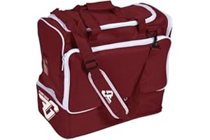 FRANKIE GARAGE FG Borsone Calcio Uomo con Fondo Rigido, Scomparto Scarpe e Tracolla Regolabile, Borsone Palestra Grande con Tracolla Regolabile e Portascarpe, Borsone per Sport Uomo Donna Bambino - FRANKIE GARAGE