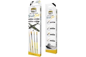 MIG JIMENEZ Mig - Panel Lines And Fading Brush Set (Mig7605)