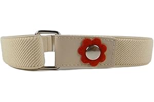 Olata Cinturón de Tela Elastizada Para Niñas De Flores. (1-6 Años)