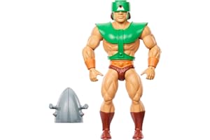 Masters of the Universe Origins - Tri-Klops Cartoon Collection, action figure malvagio indovino dalla serie MOTU anni '80, giocattolo da collezione, 6+ anni, JBM81