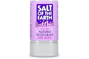 Naturalny dezodorant Salt of the Earth Crystal Rock Chick, bezzapachowy, bez substancji zapachowych – wegański, zatwierdzony przez Leaping Bunny – 90g