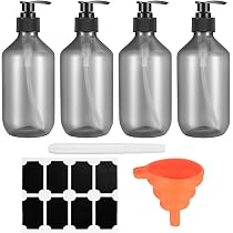 3 Schaumspenderflaschen, Je 200 Ml – Transparente PET-Flaschen Mit Schaumpumpe, Ideal Für Handseife, Reiniger & DIY-Produkte