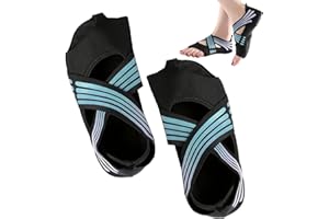 YSDYY 1 para damskich skarpet do jogi, antypoślizgowe skarpety do jogi, do tańca, bez palców, skarpety gimnastyczne, skarpety do fitnessu, nadają się do pilatesu, gimnastyki, baletu (Lake Blue),