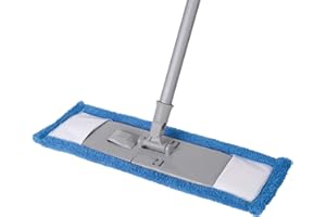 LA BRIANTINA DI POLI GIOVANNI S.P.A Attrezzo IGIENICO Sanitario LA BRIANTINA Ricambio SPAZZOLONE Gianni, Microfibra, Blu, 45x15