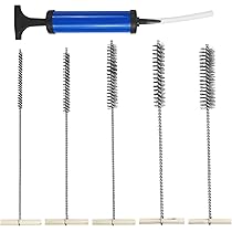 Kit De 8 Mini Brosses De Nettoyage D'angle - Brosses étroites Pour Espaces Difficiles - Plastique ABS Et Poils Nylon