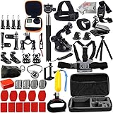 eken set Wasserdicht: ja. Shuzhen,Zubehör-Set für GoPro Hero 6/5/4/3/2 Black Edition für Schutzhülle SJCAM / M10 / SJ4000 / Eken / H8R (Farbe: Schwarz)