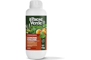 Concime Fogliare Il Paese Verde 1l. Concime liquido contenente tutti e tre i macronutrienti necessari alla vita delle piante. Con aggiunta di microelementi chelati.