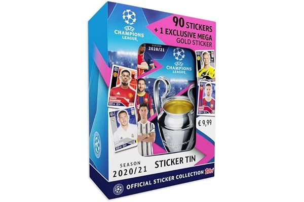 Topps UCL Mini boîte autocollant T.20/21 (9 enveloppes)