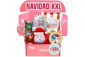 BELROS Pack Navidad Papa Noel, Surtido Chocolatinas. 500gr. Regalo Taza Especial. Bastones Dulces. Regalos Navideños. Celebraciones. Ideal Amigo Invisible. Regalo Divertido