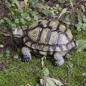 VERDELOOK Statuetta a Forma di Tartaruga per Decorazione Giardino, arredo Decoro Decorazioni Esterni - immagine 3