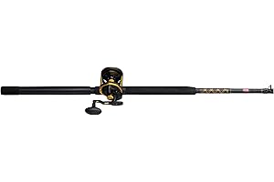 PENN Squall Lever Drag Conventional Reel and Fishing Rod Combo