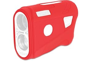 JAWEGOLF Funda de silicona compatible con Bushnell Tour V6 (rojo)