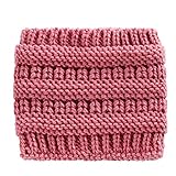 Neu Retro Warme Schachtelhalm Häkelarbeit Gestrickt Stirnband Damen Haarband, LEEDY Mädchen Wolle Verdrehen Gehörschutz Hut Kopfband Headband Stirnbänder Kopfbedeckung