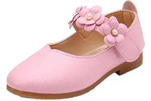 WUIWUIYU Filles Ballerines Chaussures de Princesse étudiants Marche Simple Léger Confortable