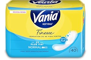 Vania Protège-Slips Finesse Normal Fresh 40 Pièces