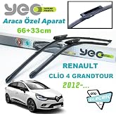 Yeo Renault Clio 4 Grandtour ile Uyumlu Silecek Takımı 2012-...