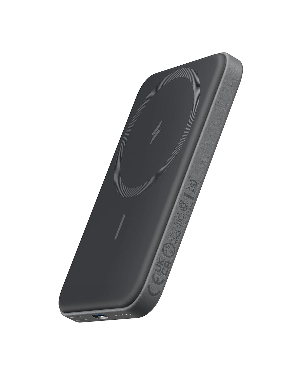 Anker 621 MagGo, Powerbank, 5.000mAh, Magnetisch | Met USB-C-kabel, alleen compatibel met iPhone 17/16/15/14/13/12 serie, AirPods en meer